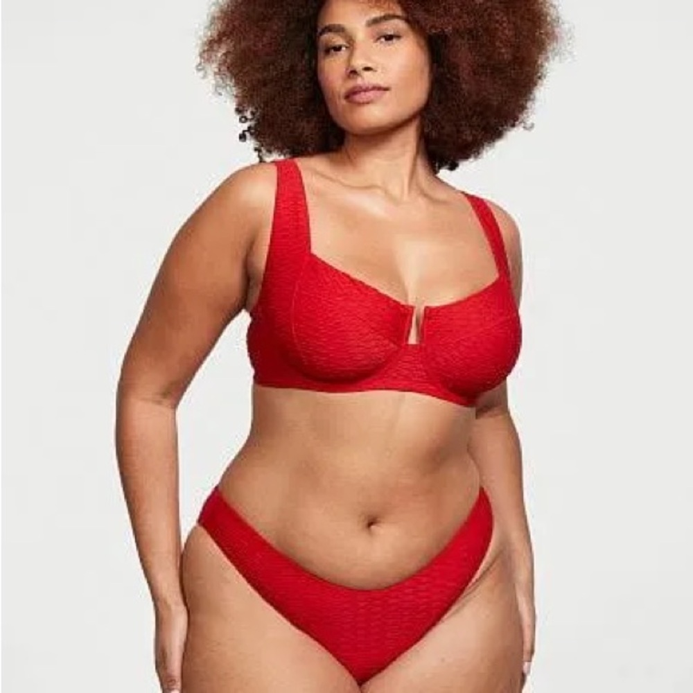 Victoria's Secret Red Bikini 36D Medium
